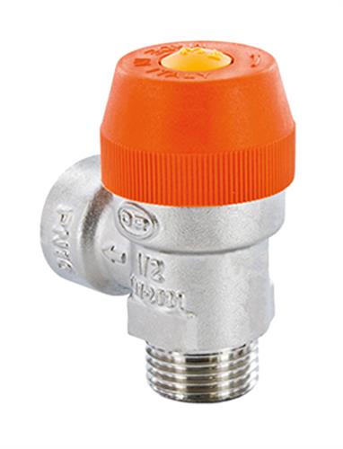 VALVOLA SICUREZZA 160GR. A MEMBRANA 5 BAR 1/2 M.