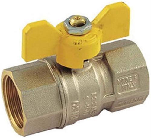 2210002 VALVOLA SFERA GAS 1/2 FARFAL.GIALLA