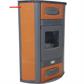STUFA A PELLET ANSELMO COLA TERMO JUTTA 23 KW CUOIO