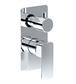 Set esterno doccia nichel satinato incasso  deviatore meccanico