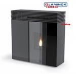 Laminox Veronica ghost air blach line stufa slim canalizzata