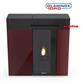 Laminox Veronica ghost air blach line stufa slim canalizzata