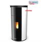 Laminox Jessica Silent 9  Air Black Line uscita fumi posteriore