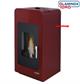 Laminox primula idro 13KW termo stufa a pellet rosso bordo