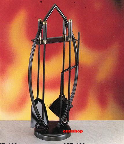 Set accessorio camino modello fiamma