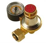 Riduttore gas mini alta pressione 12 kg/h regolazione 0 a 3 bar