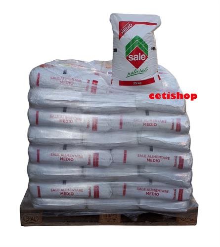 SALE MEDIO ALIMENTARE ITALKALI 5 SACCHI 017E da KG 25