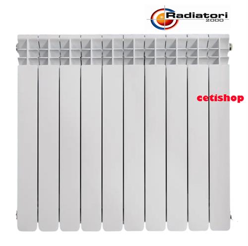 Helyos Evo Radiatori 2000 Interasse 500 Termosifone Alluminio