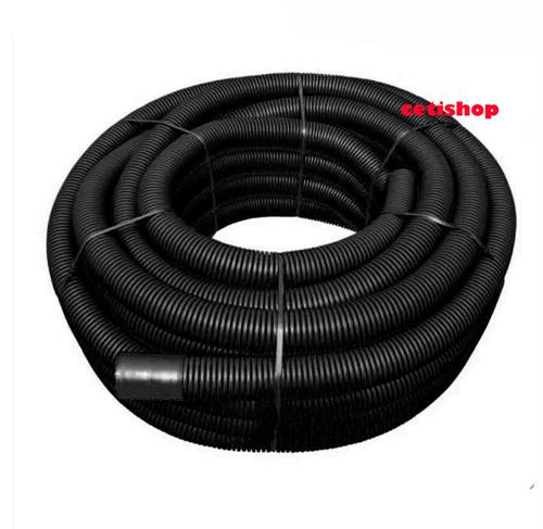 Cavidotto corrugato d.125 rotolo mt.25 nero doppia parete rabb