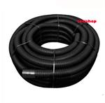 Cavidotto corrugato d.40  rotolo mt.50 nero doppia parete rabb