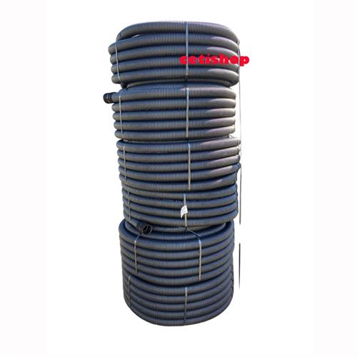 Cavidotto corrugato 9 rotoli d.50 mt.50 nero doppia parete rabb