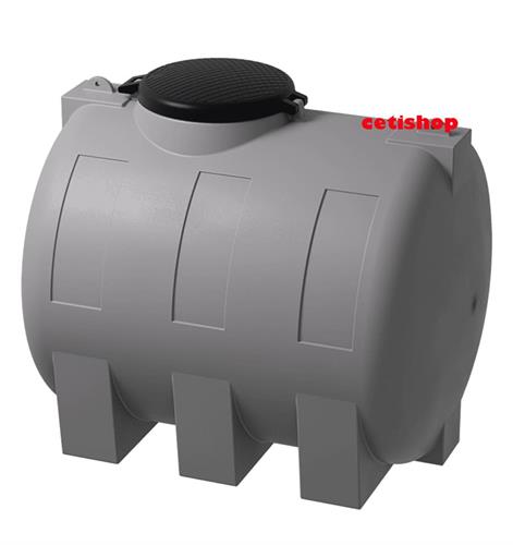 Serbatoio polietilene cisterna 5000 Litri grigio  rototec