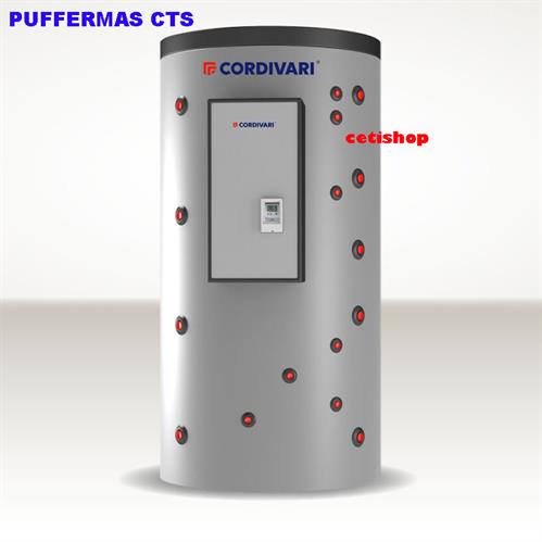 Puffermas 2 CTS Cordivari VB 500 termoaccumulatore riscaldamento