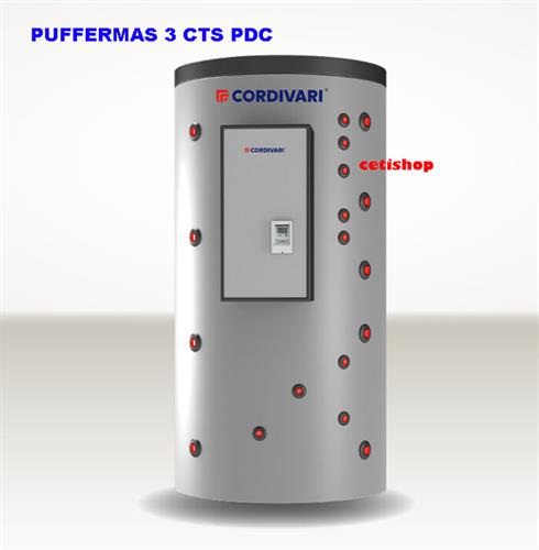 Cordivari Puffermas 3 CTS PDC VB termoaccumulatore 800 LT