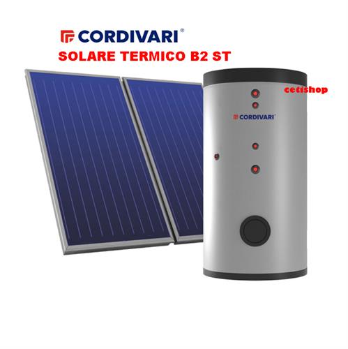 Solare termico forzato Cordivari B2 ST 500 litri  7,5 MQ TP