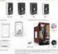 CTM TERMOSTUFA A PELLET AFRODITE HYDRO GOLD 21 kw  5 STELLE