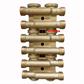Collettore Riscaldamento  Trilem T06 3 pezzi 2+2  6 attacchi