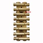 Collettore Riscaldamento  Trilem T06 4 pezzi 2+2  8 attacchi
