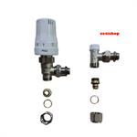 kit valvola  termostatica e detentore 1/2 itap multistrato 16 tl