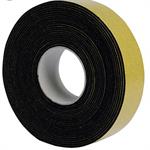 Guaina fascia isolante adesiva 5 cm. in gomma nera metri 10