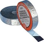 Guaina fascia gomma alluminata adesiva CL1 cm.5  Metri 10