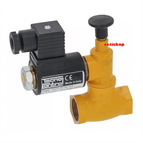 ELETTROVALVOLA GAS 3/4 N.A. 0,55 BAR  220 Volt