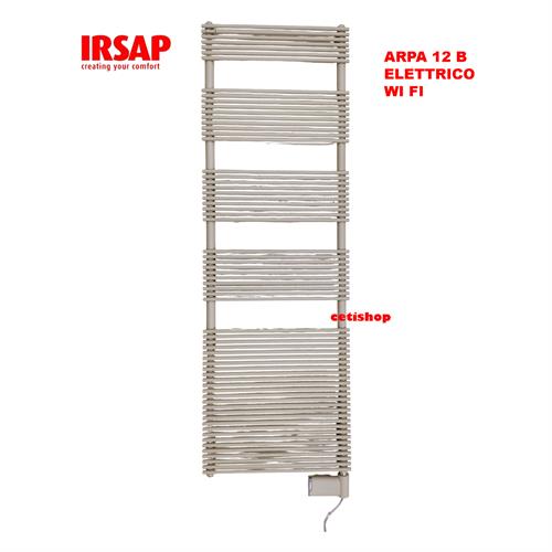 Irsap Arpa 12 B E radiatore elettrico 1526 x 500 colore quartz 2