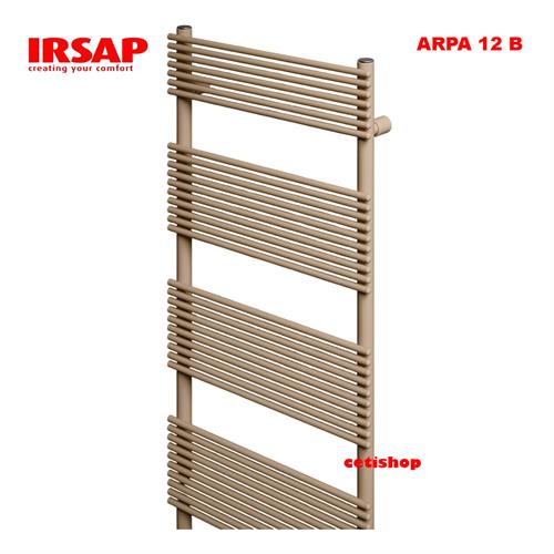 Irsap Arpa 12 B radiatore da bagno 1526 x 500 int.45  quartz 1