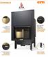 Dominus 24 kw Full Link S1  Termocamino CTM Porta scomparsa