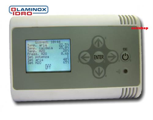 consolle comando remoto per caldaie e stufe laminox