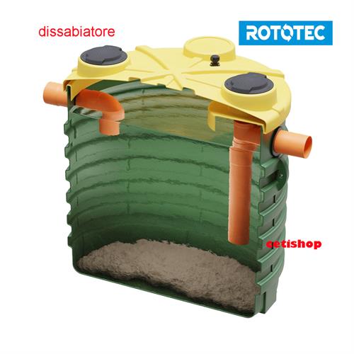 Dissabbiatore Rototec acque meteoriche 1932 lt